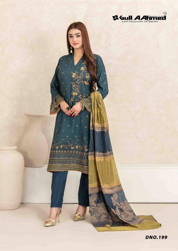 Gull Aahmed Lawn Vol-23 – Karachi Dress Material